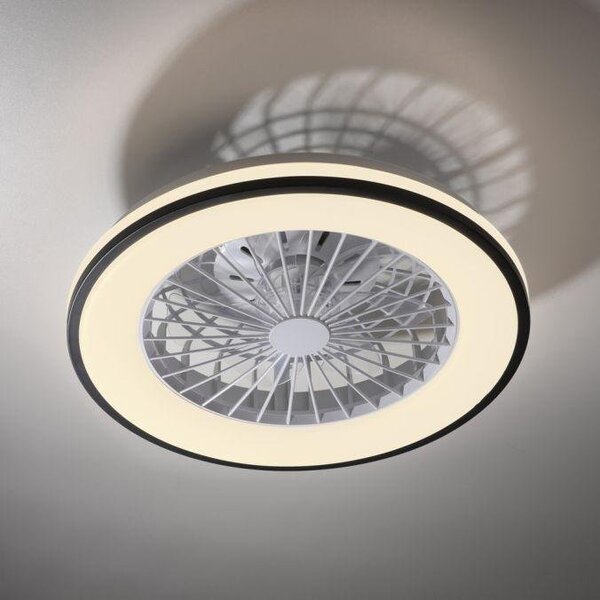 LD 14447-18 LED stropní ventilátor CCT RGB změna barev dálkový ovladač, RGB/2700-6500K - JUST LIGHT
