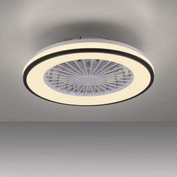 LD 14447-18 LED stropní ventilátor CCT RGB změna barev dálkový ovladač, RGB/2700-6500K - JUST LIGHT