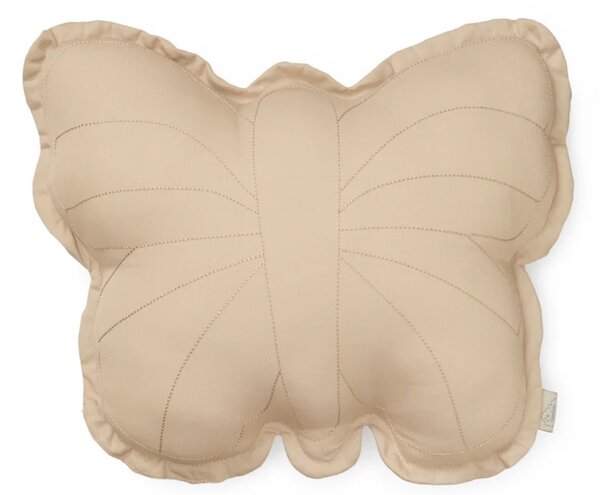 Cam Cam Copenhagen Bavlněný polštář Butterfly - Latte CC104