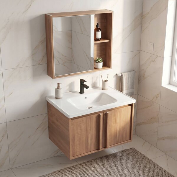 Sada koupelnového nábytku s umyvadlem Gama T25023 HHL 60CM