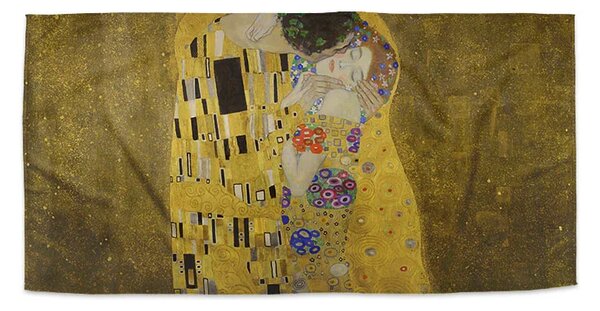 Sablio Ručník Polibek - Gustav Klimt - 30x50 cm