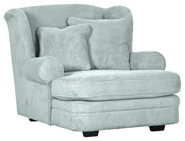 XXL KŘESLO, textil, světle modrá Ambia Home - Křesla klasická