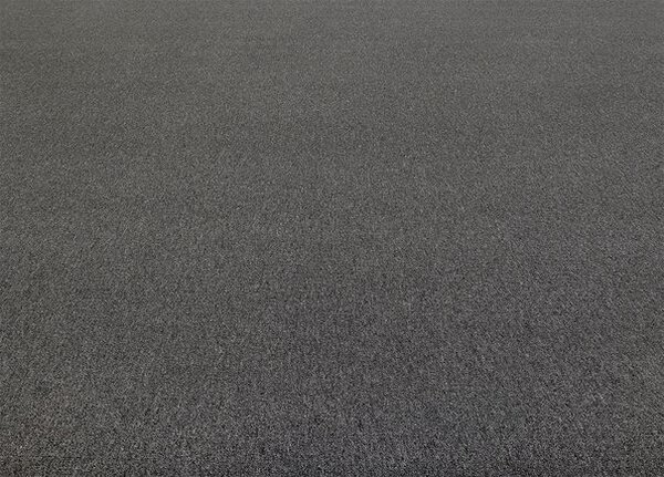 Breno Metrážový koberec VIENNA 77 tmavě šedý až černý, šíře 400 cm