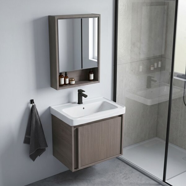 Sada koupelnového nábytku s umyvadlem Gama T25023 KJM 50CM