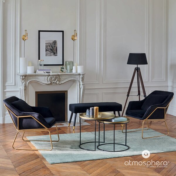 Stojací lampa Atmosphera Stojací lampa E27 40 W černá