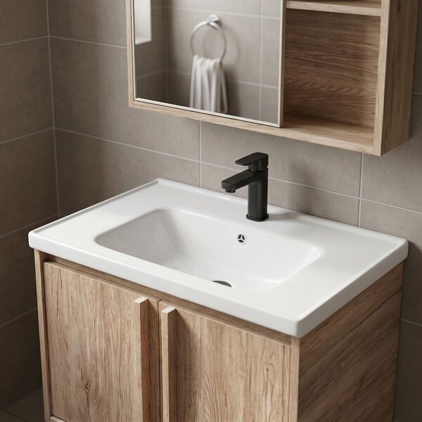 Sada koupelnového nábytku s umyvadlem Gama T25023 QHM 60CM