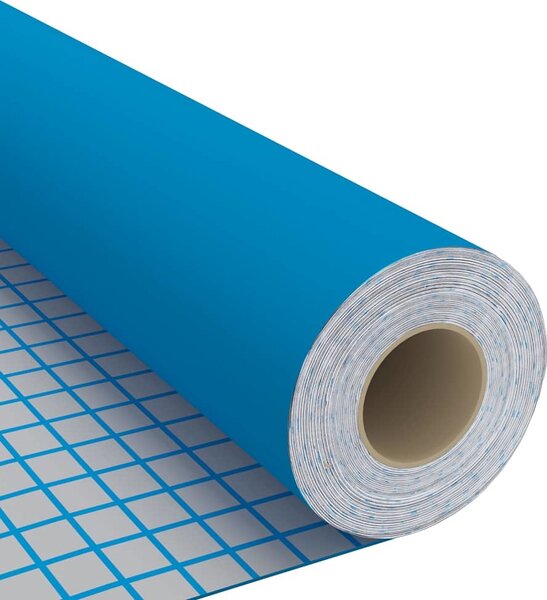 VidaXL Samolepící tapeta na nábytek 500 x 90 cm PVC [146126] Barva: stříbrná s vysokým leskem