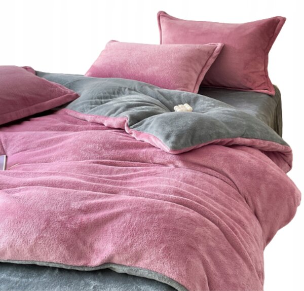 Sada povlečení z polaru Home Design 160x200 cm se zipem