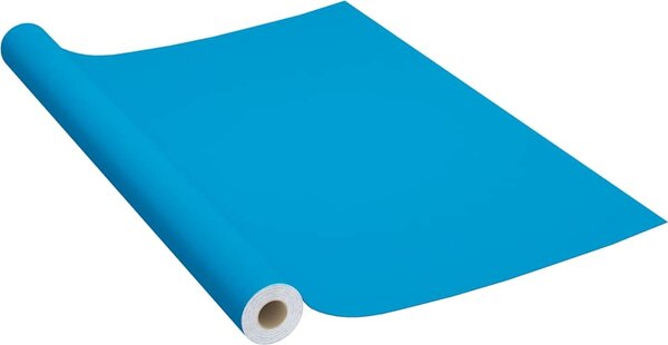 VidaXL Samolepící tapeta na nábytek 500 x 90 cm PVC [146126] Barva: stříbrná s vysokým leskem