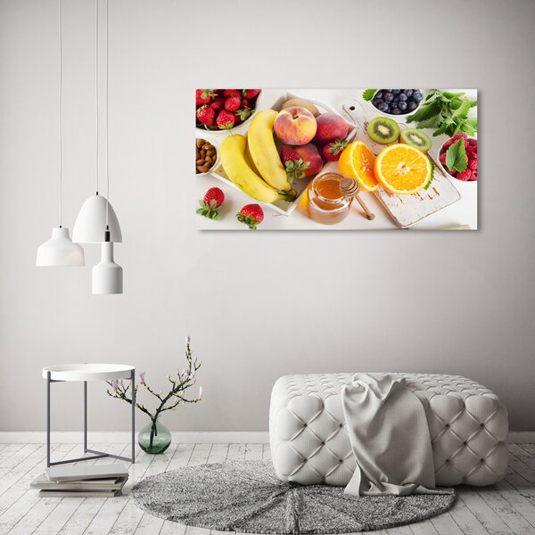 Moderní obraz canvas na rámu Ovoce a med oc-88970810