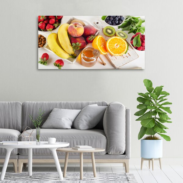 Moderní obraz canvas na rámu Ovoce a med oc-88970810