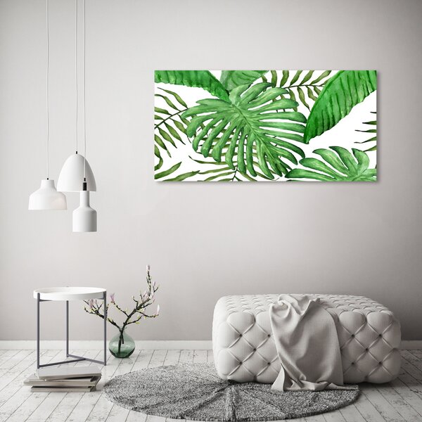 Moderní obraz canvas na rámu Tropické listí oc-88986198