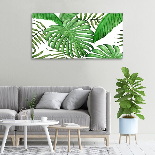 Moderní obraz canvas na rámu Tropické listí oc-88986198