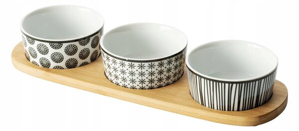 PORCELÁNOVÉ MISKY NA PŘÍSLUŠENSTVÍ sada BOHEMIA
