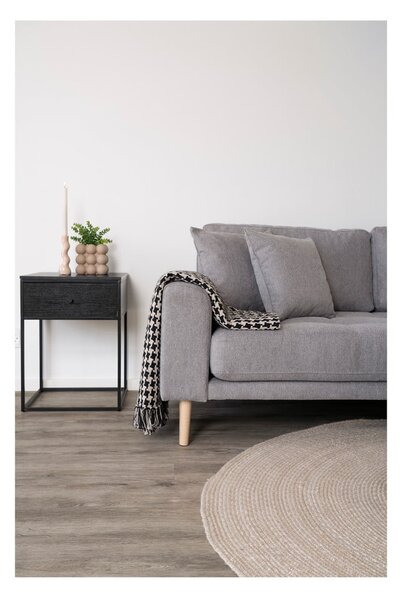 Černý noční stolek Vita – House Nordic
