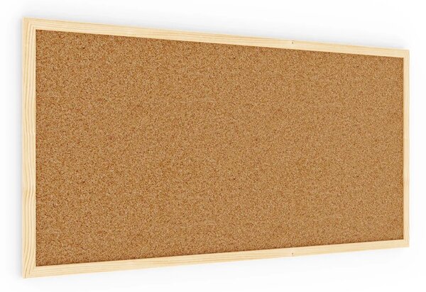 ALLboards korková tabule 80x40 cm dřevěný rám NATURAL