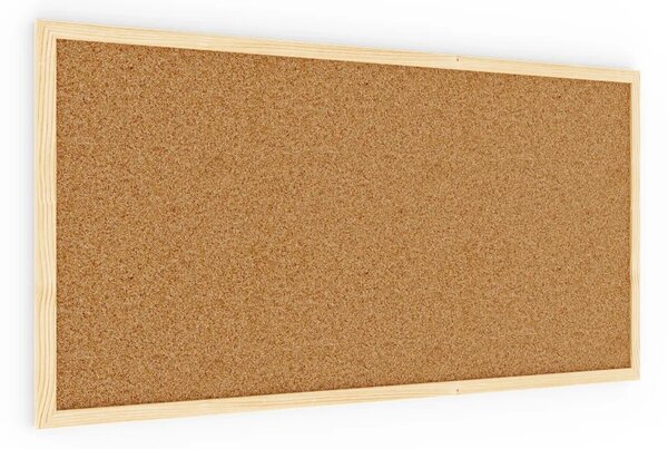 ALLboards korková tabule 80x40 cm dřevěný rám NATURAL