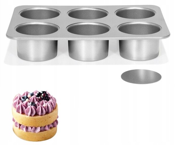 Forma na sušenky Patisse 22 x 30 cm, průměr 8 cm