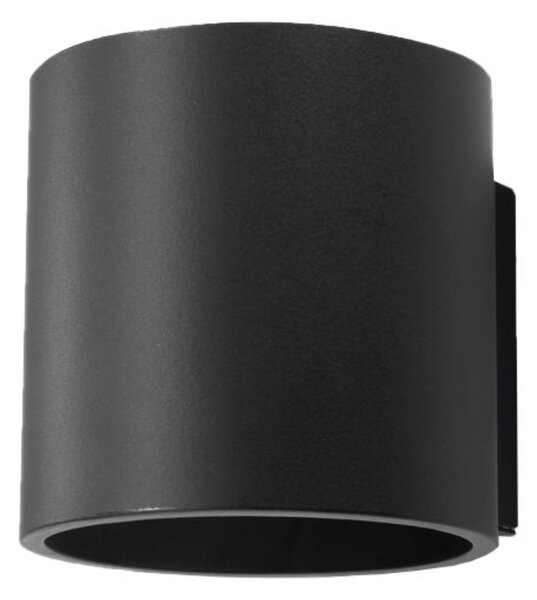Sollux Lighting Nástěnné svítidlo ORBIS 1 černé