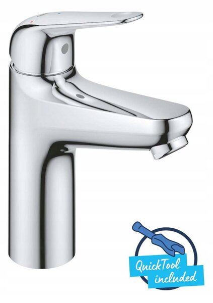 Umyvadlová baterie Grohe Swift velikost M klik-klak OpenCold 24329001