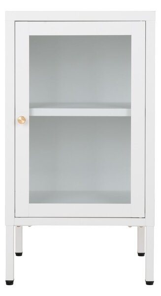 Bílá kovová vitrína 38x70 cm Dalby – House Nordic