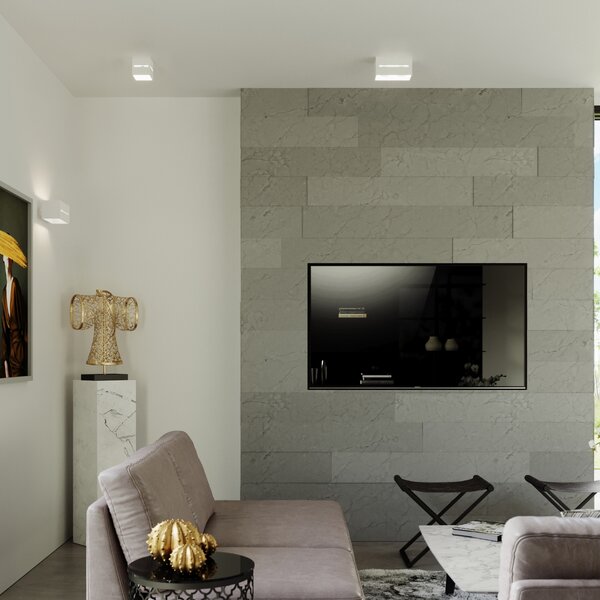 Sollux Lighting Nástěnné svítidlo LOBO MAXI bílé
