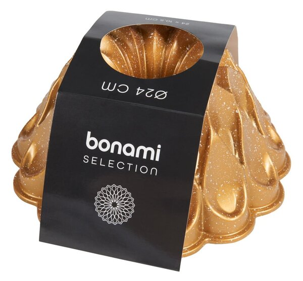 Forma na pečení z litého hliníku ve zlaté barvě Bonami Selection Volcania
