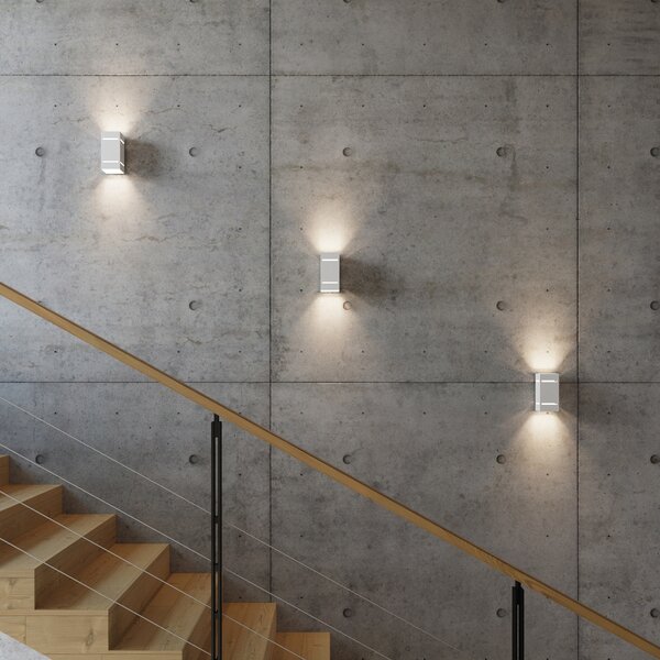 Sollux Lighting Nástěnné svítidlo BLOCCO bílé