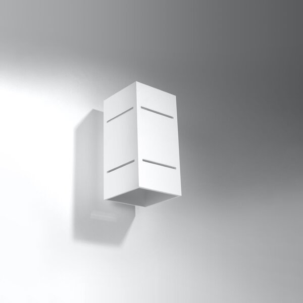 Sollux Lighting Nástěnné svítidlo BLOCCO bílé