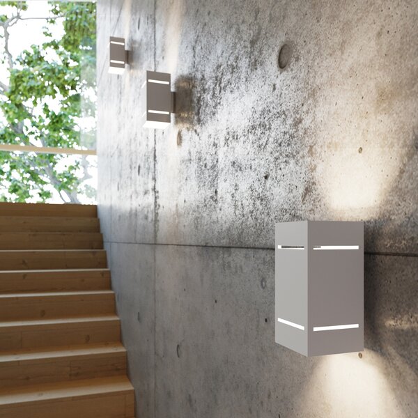 Sollux Lighting Nástěnné svítidlo BLOCCO bílé