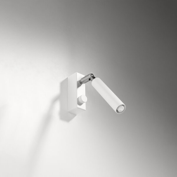 Sollux Lighting Nástěnné svítidlo EYETECH 1 bílé