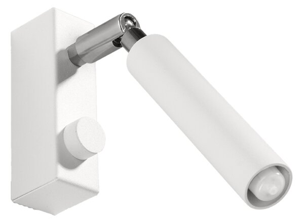 Sollux Lighting Nástěnné svítidlo EYETECH 1 bílé