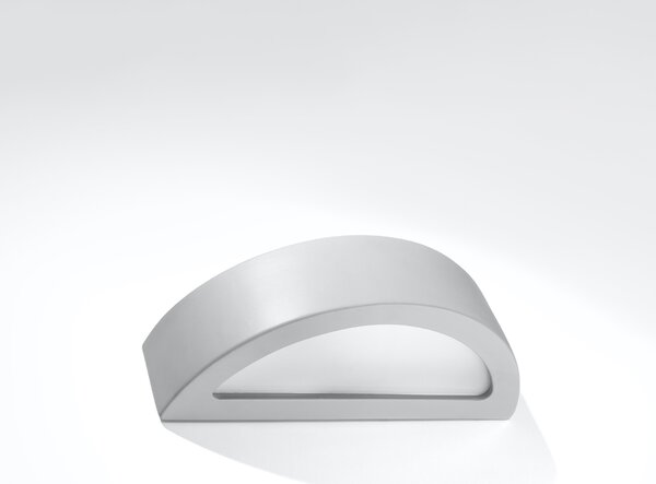 Sollux Lighting Nástěnné svítidlo keramické ATENA šedé