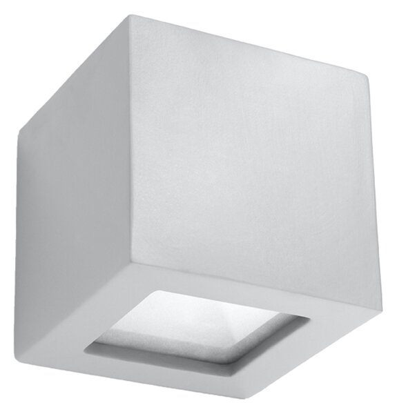 Sollux Lighting Nástěnné svítidlo keramické LEO šedé