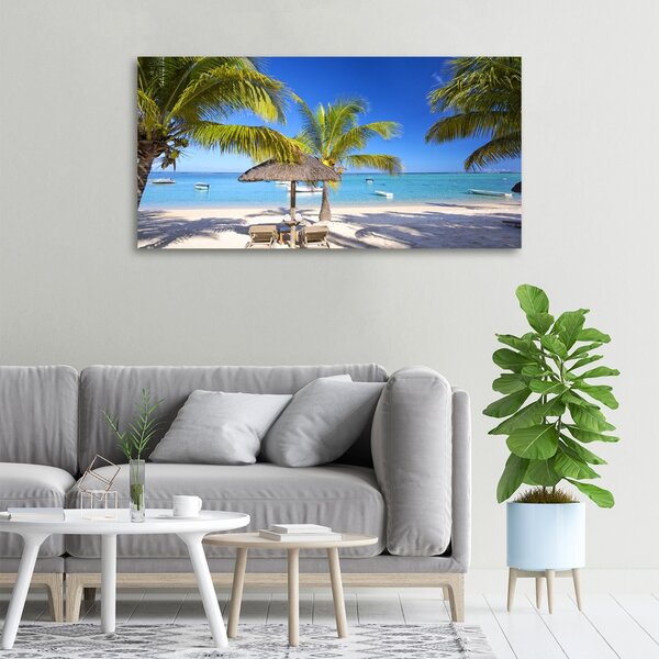Foto obraz na plátně do obýváku Pláž Mauritius oc-89713117