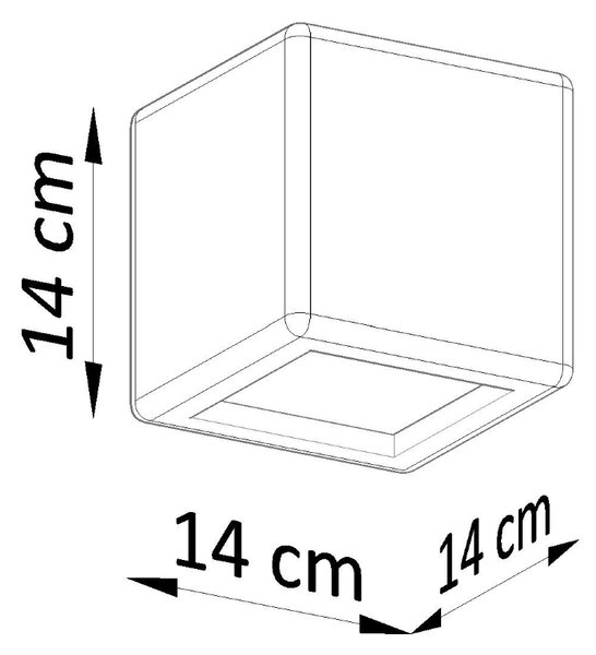 Sollux Lighting Nástěnné svítidlo keramické NESTA