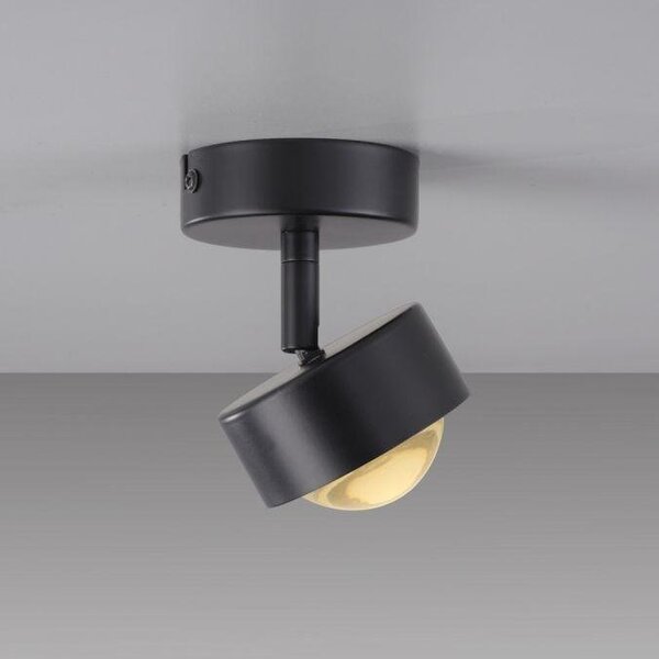 LD 12052-18 Kolekce Schöner Wohnen stropní svítidlo bodové svítidlo KULU, černá, 1-ramenné, nastavitelné a otočné, 3000K - JUST LIGHT
