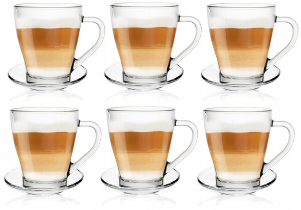 Sklenice na latte Glasmark 360 ml 6 ks