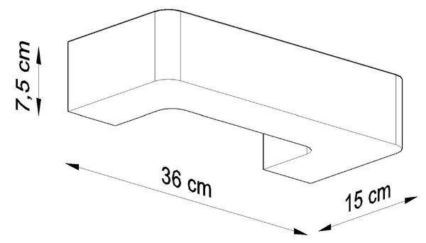 Sollux Lighting Nástěnné svítidlo keramické MAGNET