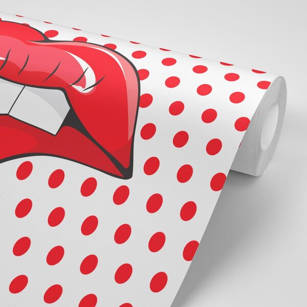 Tapeta pop art rty
