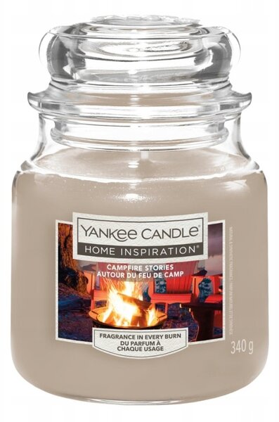 Parafínová vonná svíčka CAMPFIRE STORIES Yankee Candle 1 ks