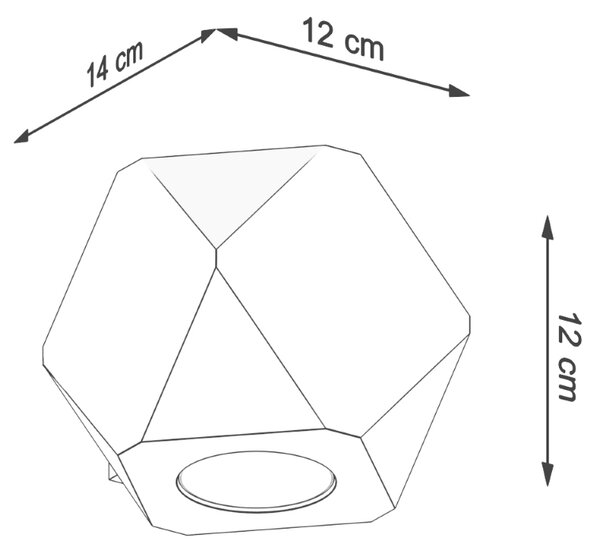 Sollux Lighting Nástěnné svítidlo WOODY přírodní dřevo