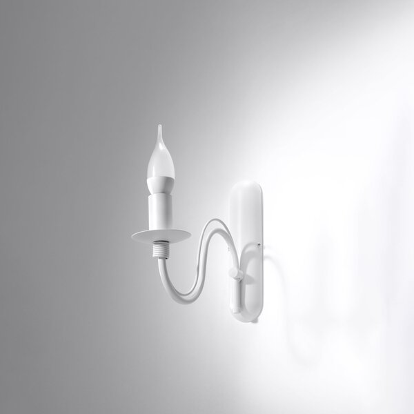 Sollux Lighting Nástěnné svítidlo MINERWA bílé