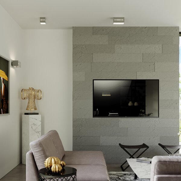 Sollux Lighting Nástěnné svítidlo LOBO šedé