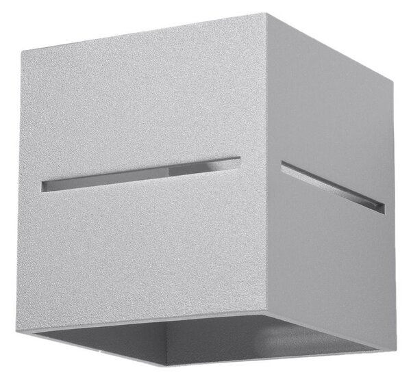 Sollux Lighting Nástěnné svítidlo LOBO šedé