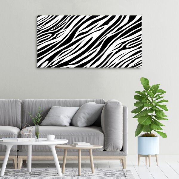 Foto obraz canvas Zebra pozadí oc-89914611
