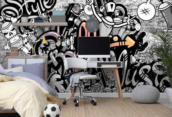 Tapeta moderní graffiti umění