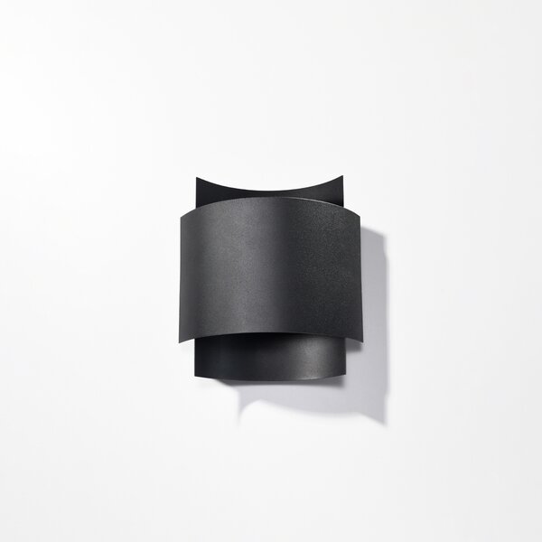 Sollux Lighting Nástěnné svítidlo IMPACT černé