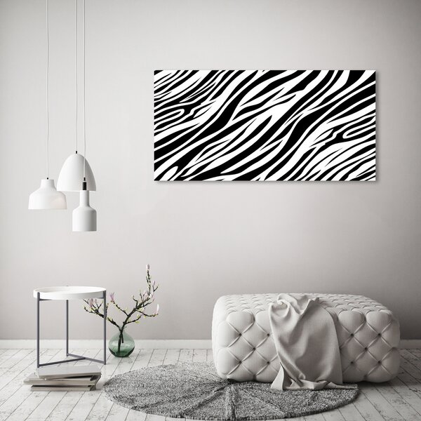 Foto obraz canvas Zebra pozadí oc-89914611