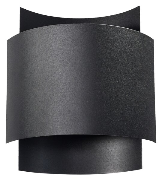 Sollux Lighting Nástěnné svítidlo IMPACT černé